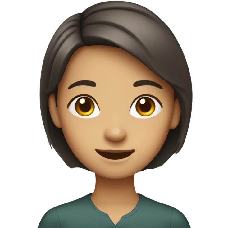 Girl with hearing aids emoji