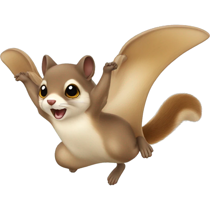 flying squirrel emoji