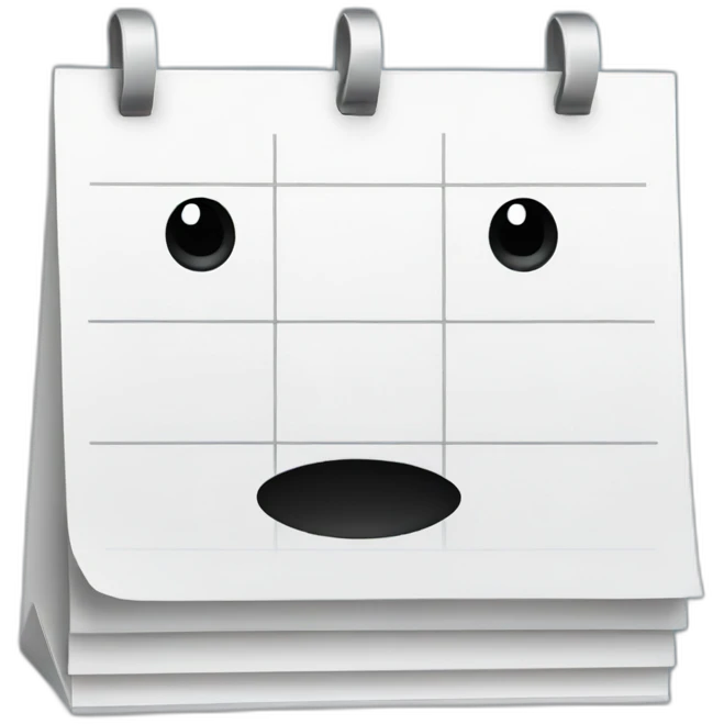 calendar emoji