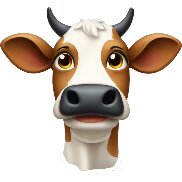 apple cow emoji