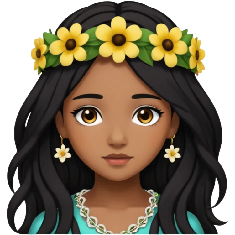 There is a series named the100 and i want to make a emoji of lexa Alycia jasmine emoji