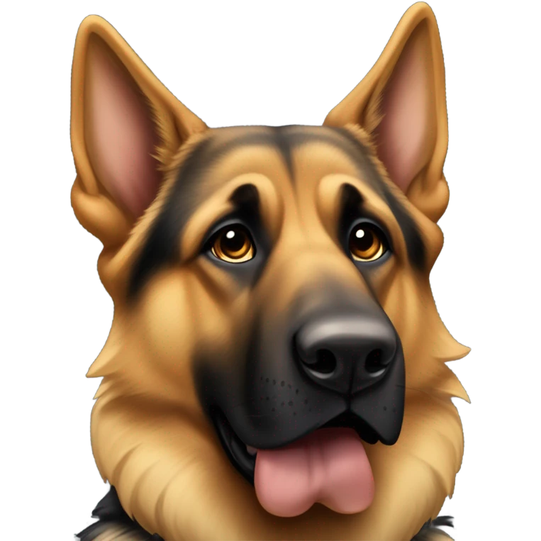 German shepherd  emoji