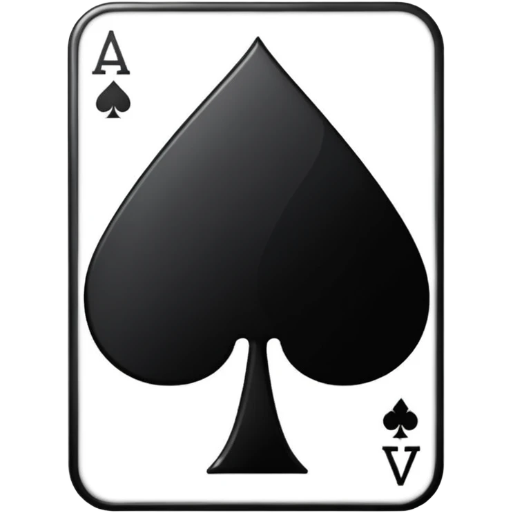 Spade Suit emoji