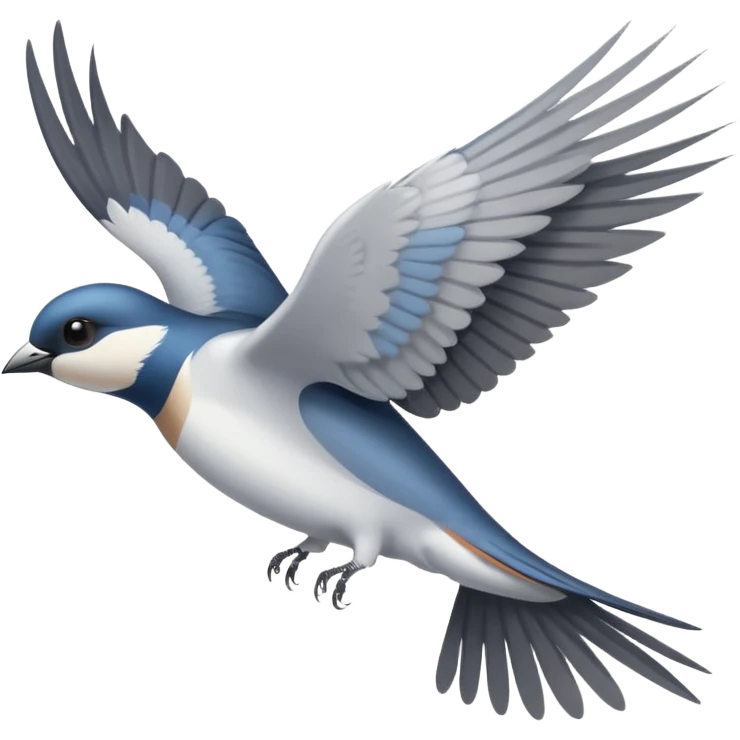 Swallow flight emoji