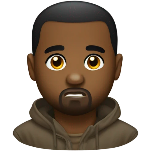 kanye west bear emoji