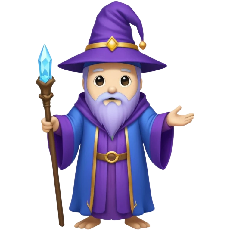 Penguin Wizard emoji