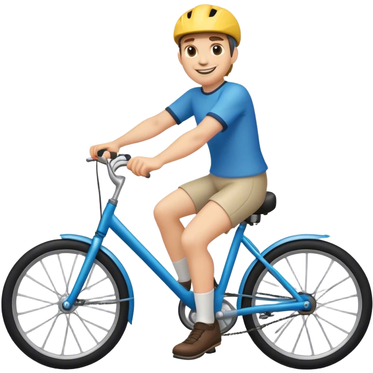 smiling hitler on a bike emoji