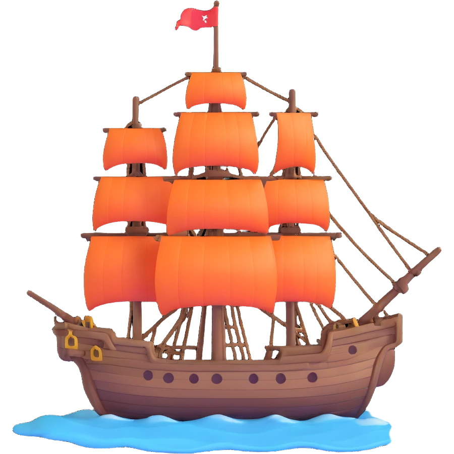 The Flying Dutchman emoji