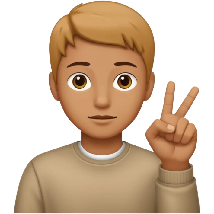 mano señalando emoji