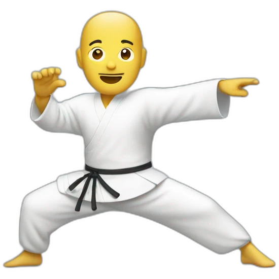 Tai chi man emoji