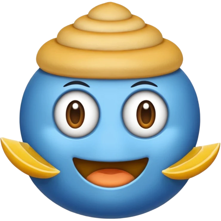 O inima mov,cu trecere spre albastru deschis si coada de drac! emoji