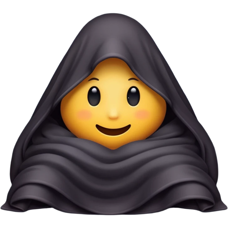 Something under the blanket emoji