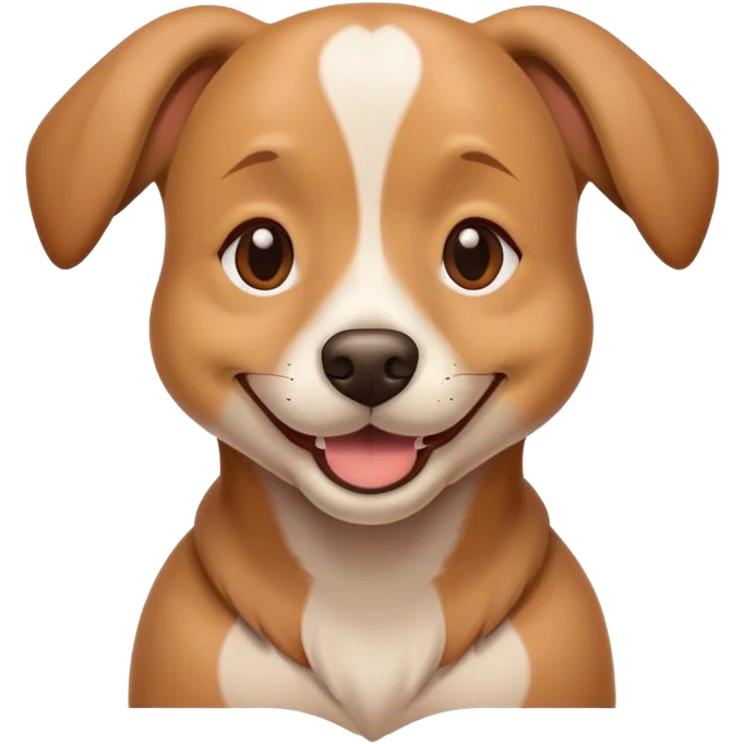 a dog smile emoji