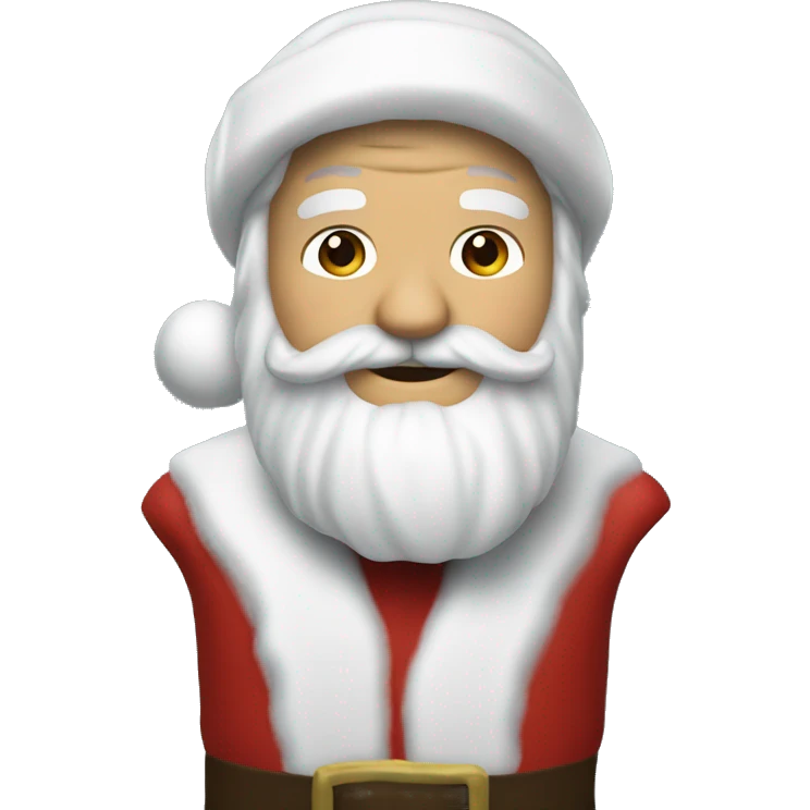Pedro Pascal as Santa Claus  emoji