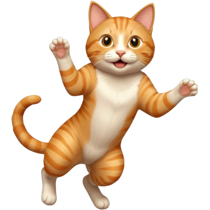 cat jumping emoji