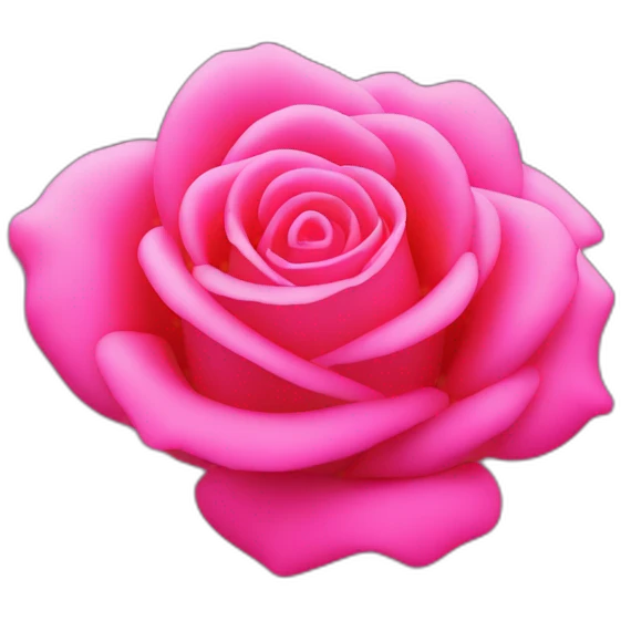 Cœur rose fluo emoji