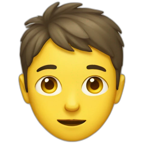 boy with lemon eyes  emoji