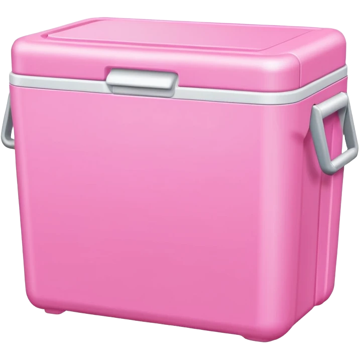 pink cooler emoji