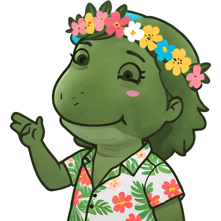 maui blowing a kiss emoji