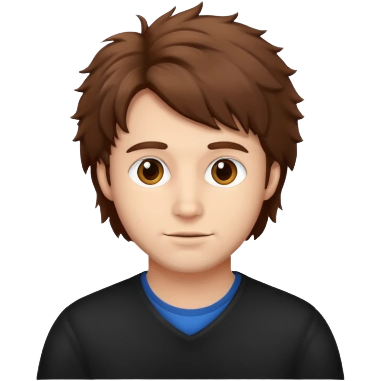  fluffy hair man emoji