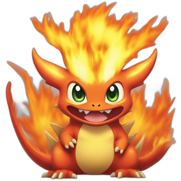 Dracaufeu Pokémon emoji
