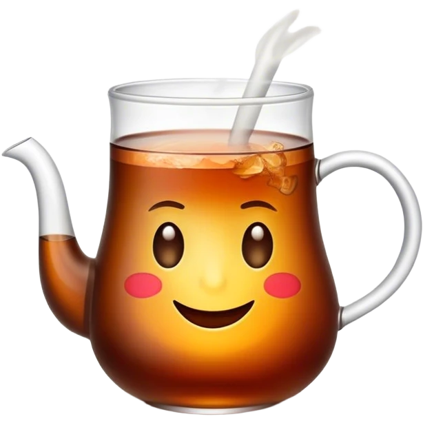 Cinematic Realistic Turkish Tea Pop Culture Emoji, featuring an inviting portrayal of a steaming glass of Turkish tea rendered with rich textures and warm, convivial lighting. emoji