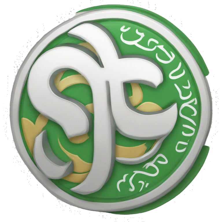 create emoji of algerian dinar with just this arabic letters دج emoji