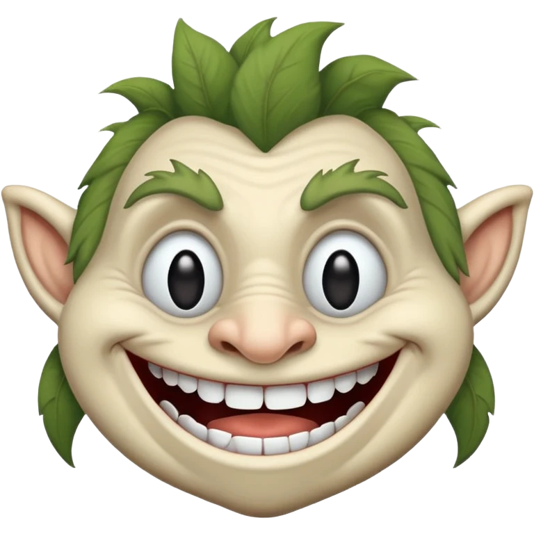 Troll face emoji