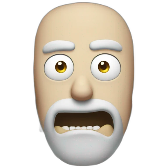 Rick from Rick and morty emoji