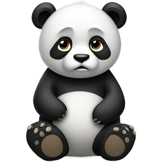 sad panda  emoji