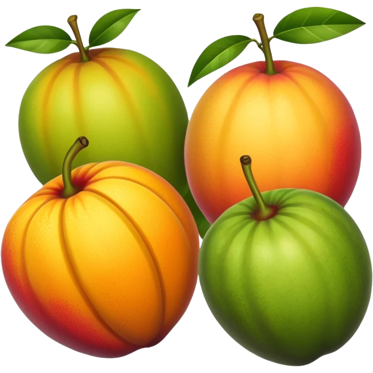 tropical jungle fruit landscape emoji