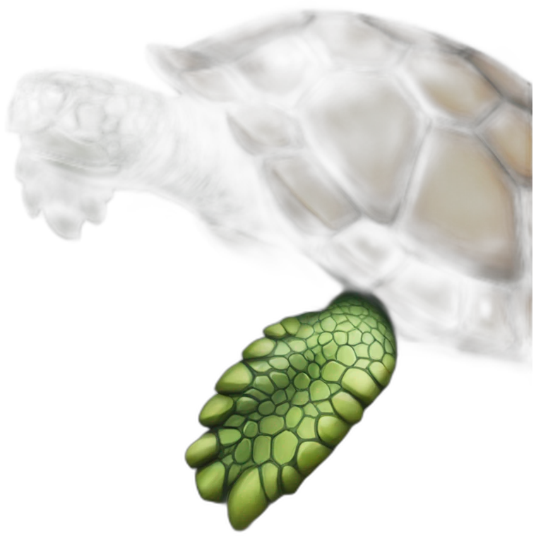 Turtle paint a draw emoji