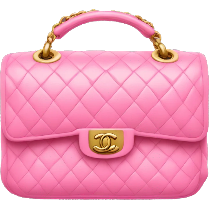 pink Chanel purse emoji
