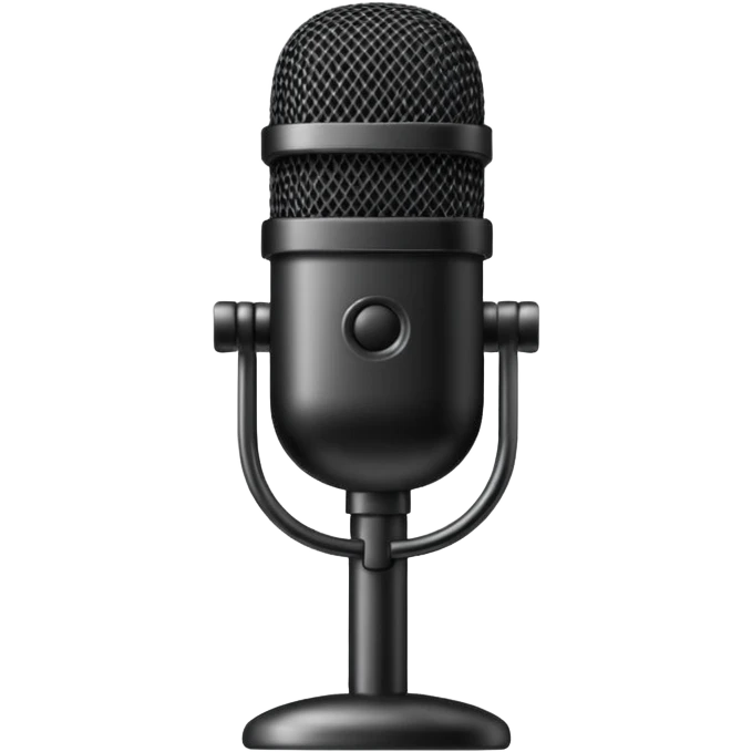 Microphone emoji  emoji