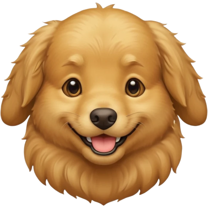 Golden retriever emoji