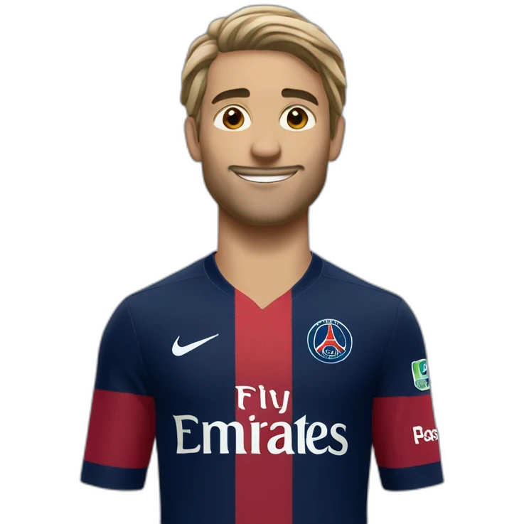 Paris saint germain logit emoji