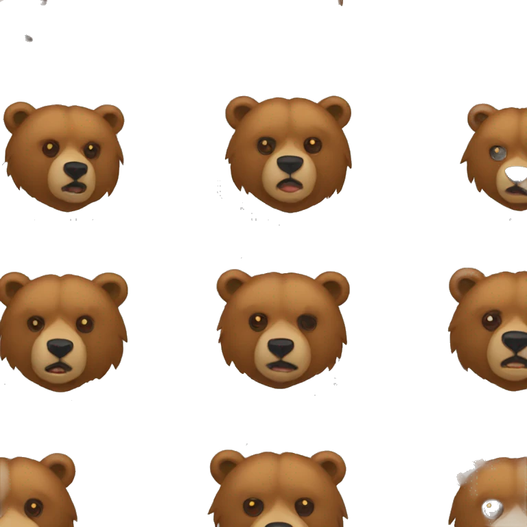 bears emoji