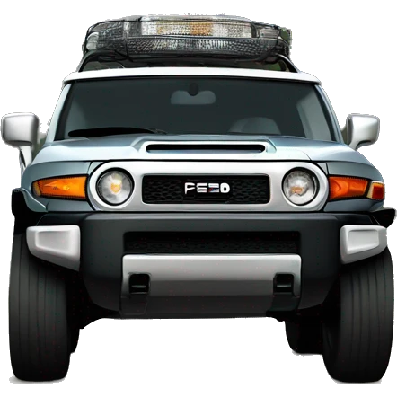 Gray FJ Cruiser  emoji