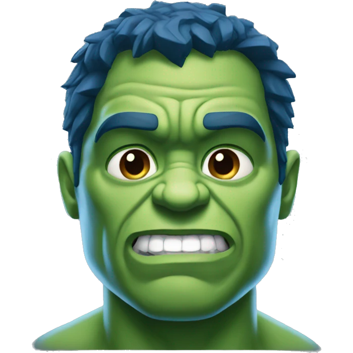 hulk blue emoji