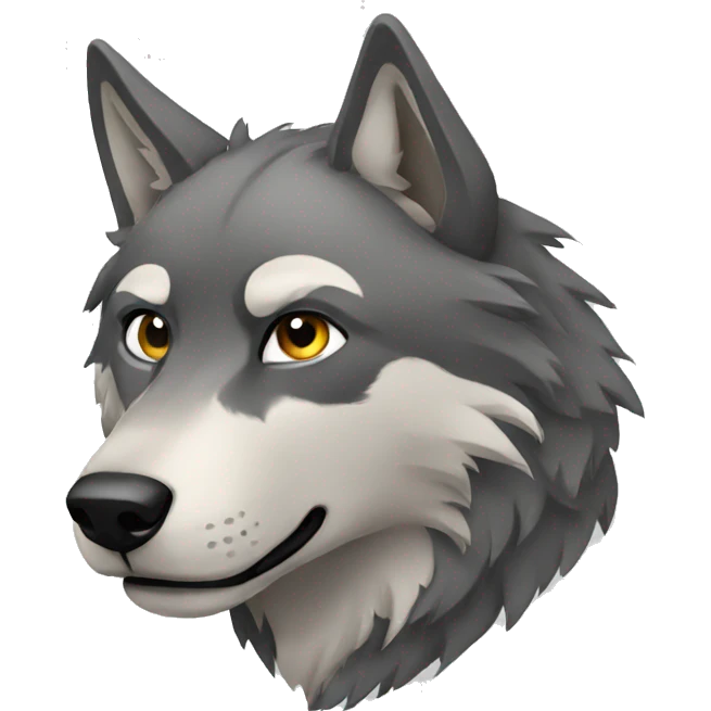 Wolf-Emojis emoji