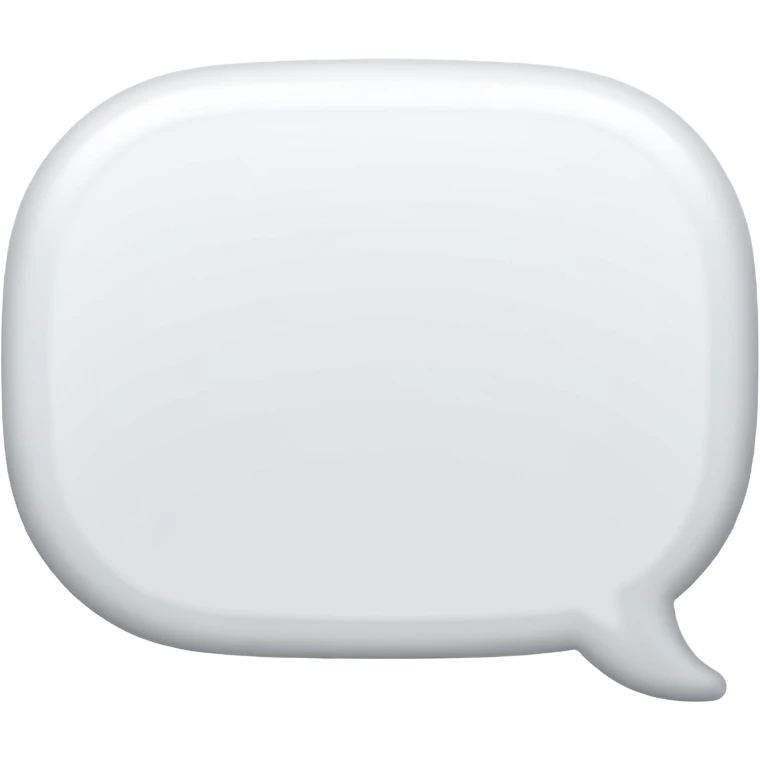 Bulle de parole emoji