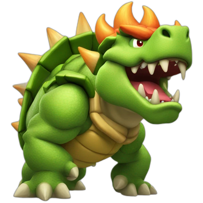 Bowser squelette emoji