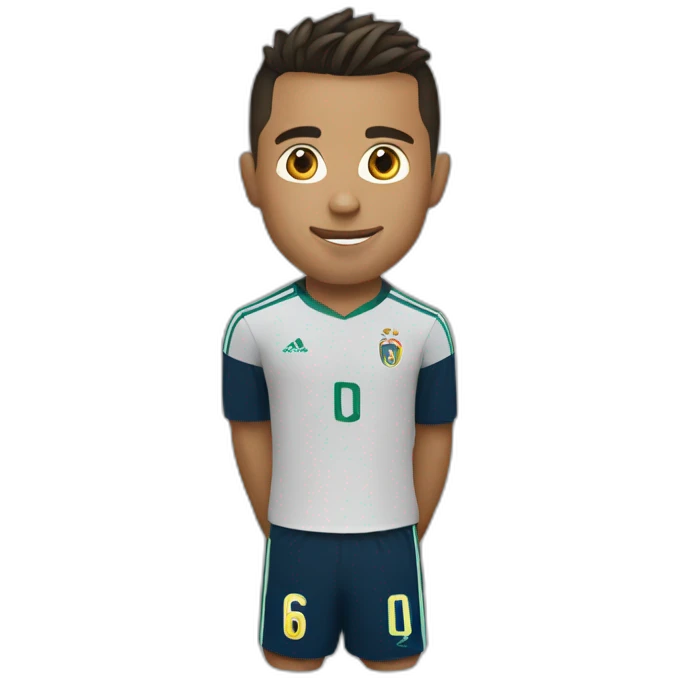 Ronaldo qui fait siu emoji