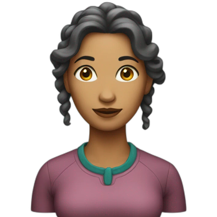 poulpe woman emoji