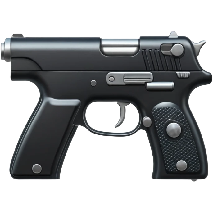 Pistola negro  emoji