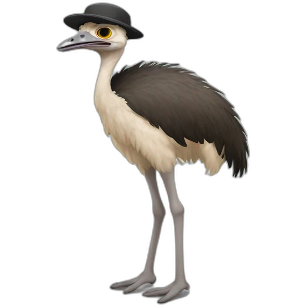 ostrich train thief emoji