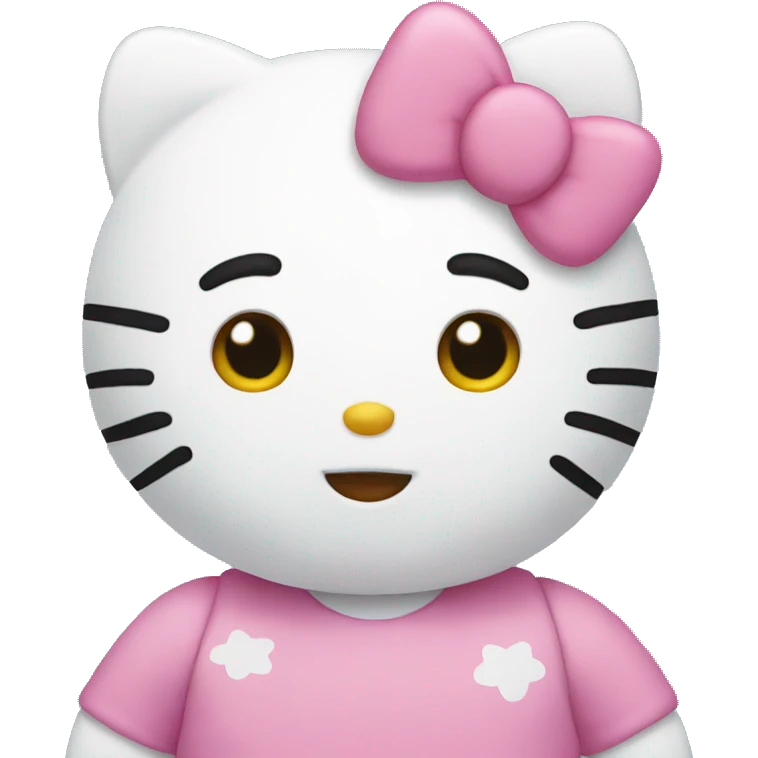 Hello kitty emoji