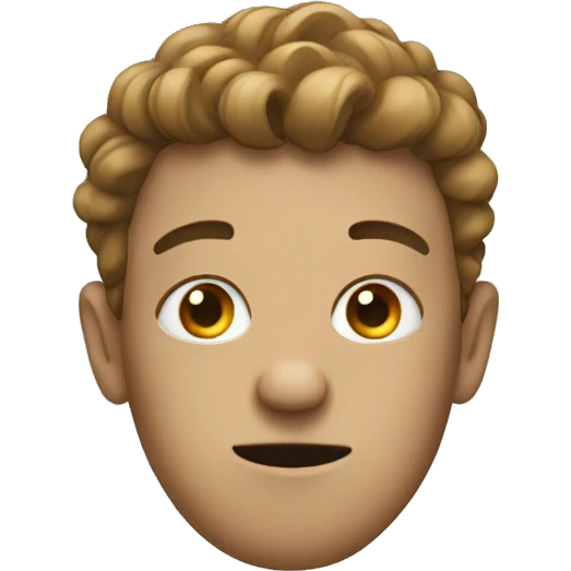 Weird person emoji
