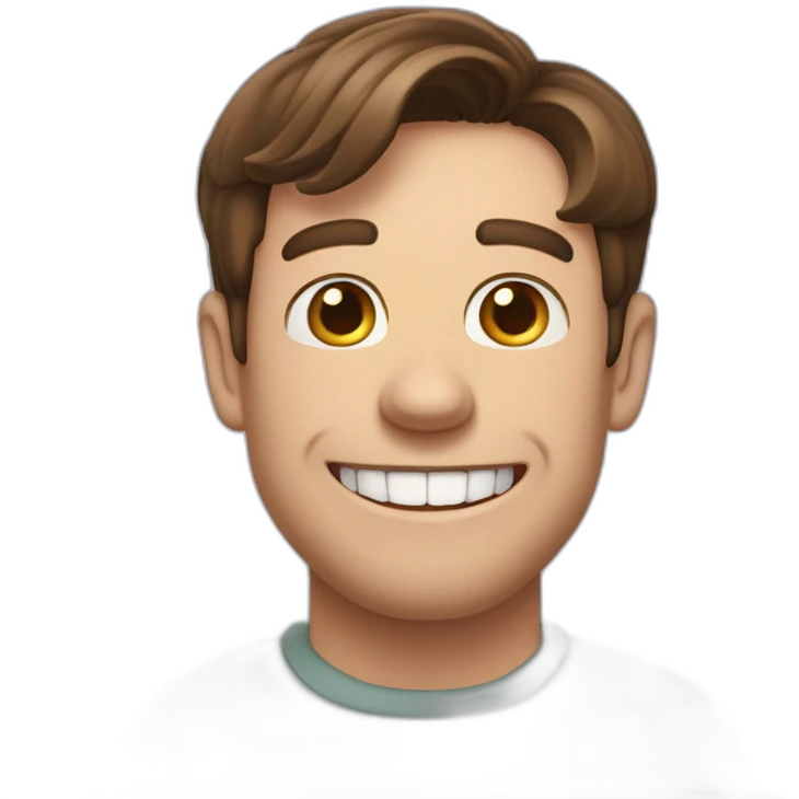 Ed helms smiling teeth emoji