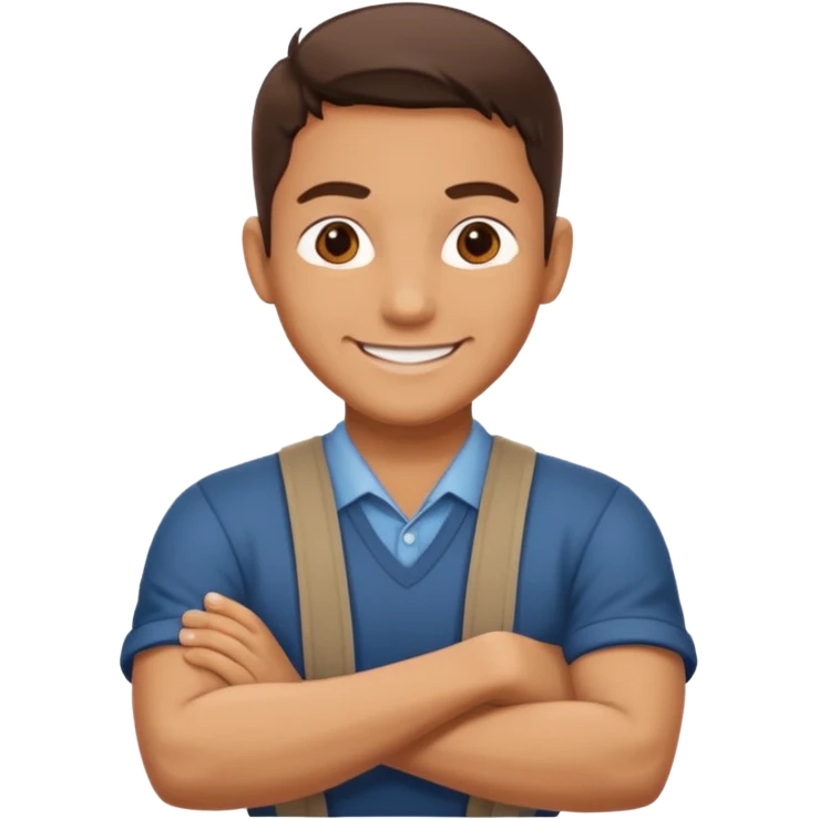 Mach mir einen trader an der wallstreet mit verschränkten armen emoji